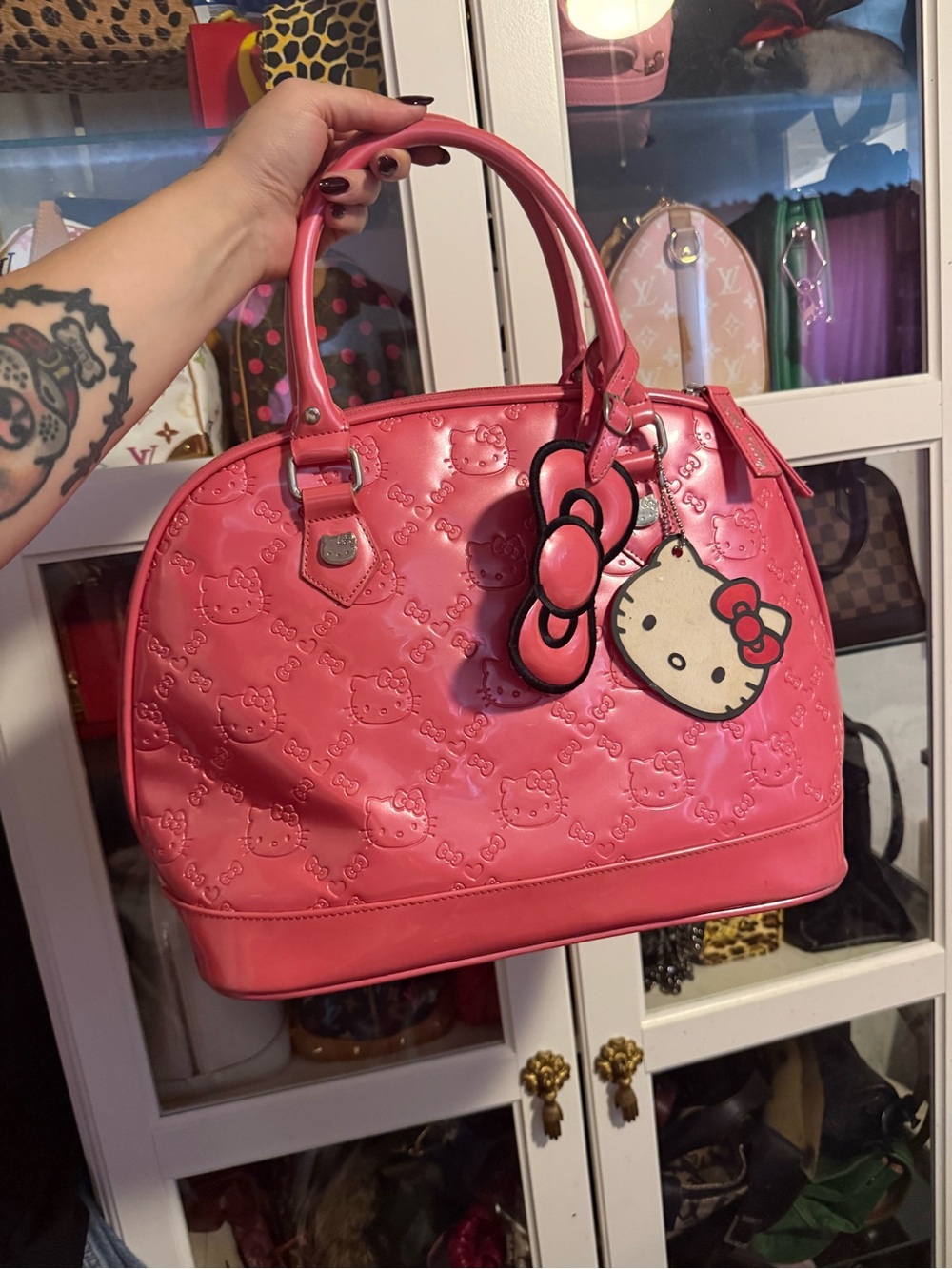 Vintage loungefly hello kitty purse